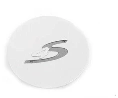 Naujas originalus Porsche įdubtas sidabrinis centrinis dangtelis su 4S insignija 9933613030361M