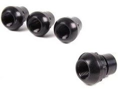 Naujas originalus Porsche juodų užrakinamų lydinių ratlankių varžtų rinkinys - 993 964 968 928 944