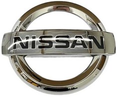 Nissan Maxima 2009 2014 Priekinis Chromo Emblema Originalus 628909N00A