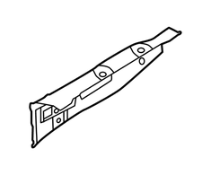 Nissan Pathfinder 2022-2024 Nissan 638E96TA0A Priekinis Kairysis Sparno Užpildymo Panele