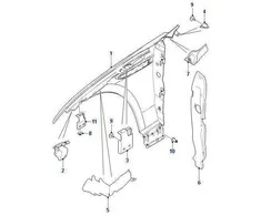 OEM JAGUAR F-PACE PRIEKINE KAIRĖS PUSĖS KAPOTAS T4A15477 ORIGINALUS