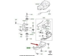 OEM LAND ROVER DISCOVERY IV L319 ORA KOMPRESORIAUS DANGTELIS RVC500010 ORIGINALUS