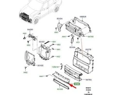 OEM LAND ROVER DISCOVERY V L462 ORAIŠKOS LR082886 ORIGINALUS