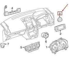 OEM LAND ROVER FREELANDER L359 START STOP MYGTUKAS LR039740 ORIGINALUS