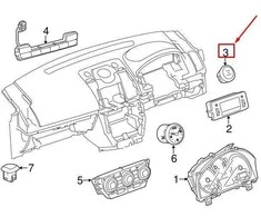 OEM LAND ROVER FREELANDER L359 START STOP MYGTUKAS LR039740 ORIGINALUS