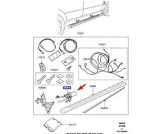 OEM LAND ROVER RANGE ROVER L322 KAIRĖS PUSĖS ŽINGSNIŲ VARIKLIS LR004807 ORIGINALUS