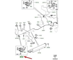 OEM LAND ROVER RANGE ROVER L322 PRIEKINĖ ORA SUSPENSIJA VOŽTUVAS RVH500060 ORIGINALUS