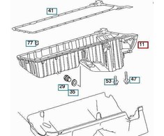 OEM MERCEDES BENZ E W211 VARIKLIO ALIEJUS PUODAS A6480140302 ORIGINALUS