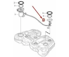 OEM VOLVO S60 MK2 KURSIŲ KIEKIO JAUTIKLIS 31274048 ORIGINALUS