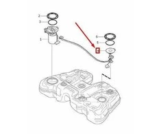 OEM VOLVO S60 MK2 KURSIŲ KIEKIO JAUTIKLIS 31274048 ORIGINALUS