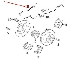 OEM VOLVO S80 MK2 GALINIS STABDŽIŲ ŽARNAS 32246090 ORIGINALUS