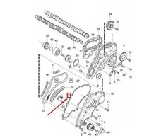 OEM VOLVO S80 MK2 LAIKIKLIS GRANDINĖS ĮTEMPIMUI 30677866 ORIGINALUS