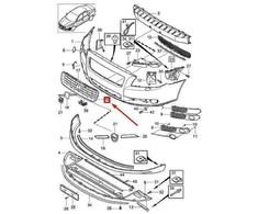 OEM VOLVO S80 MK2 PRIEKINIS RADIATORIAUS GROTELĖ 30796024 ORIGINALI