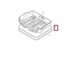 OEM VOLVO V60 GALINĖS BAGAŽO SKYRIAUS KILIMĖLIS 39869332 ORIGINALUS