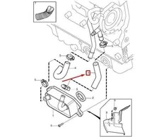 OEM VOLVO V70 MK2 ĮSIURBIMO VARIKLIO ALIEJAUS ŠILUMOKAITIS ŽARNOS 31439470 ORIGINALI