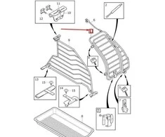 OEM VOLVO V90 BAGAŽO KAIRĖS PUSĖS DURYS 31439135 NAUJAS
