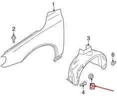 OEM VOLVO XC90 MK1 KARDINOS APDAINA NUT 980740 ORIGINALUS