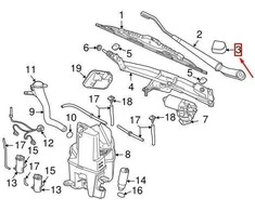 OEM VOLVO XC90 MK1 STIKLO VALYMO RANKOS DANGTELIS 8662847 ORIGINALUS