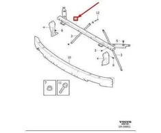 OEM VOLVO XC90 MK2 PRIEKINIŲ KRYŽMINIŲ NARIŲ 31425937 ORIGINALUS