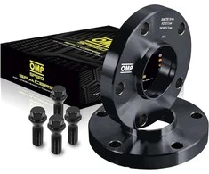 OMP Speed ratų tarpikliai 15mm 5x112 66,5mm M14x1,5 konusiniai ir rutuliniai rinkiniai