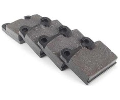 Originalios BMW E12 E24 E3 E9 M30 galinės stabdžių trinkelės komplektas OEM 34211159265
