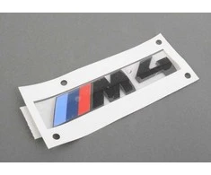 Originalus 2016 m. BMW M4 F83 bagažinės M4 ženkliukas juodas galinis 51148068579