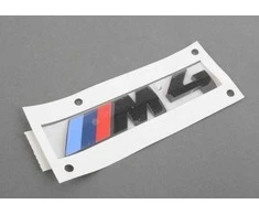 Originalus 2016 m. BMW M4 F83 bagažinės M4 ženkliukas juodas galinis 51148068579
