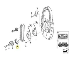 Originalus BMW 259 59C K30 R21 R22 R28 0409 0407 0416 0418 Rotorius 12141342853