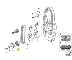 Originalus BMW 259 59C K30 R21 R22 R28 0409 0407 0416 0418 Rotorius 12141342853