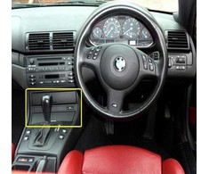 Originalus BMW 3 E46 INSTRUMENTŲ PANELIS Juodas CENTRINIS KONSOLĖS RHD 8268894