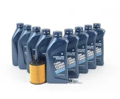 ORIGINALUS BMW 5 6 Serijos E60 E61 E63 E64 E65 Alyvos Filtras Rinkinys OEM 11427542021