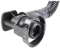 Originalus BMW 5 serijos E60 E61 kuro bako kvėpavimo vožtuvas su vamzdžiu OEM 13907618643
