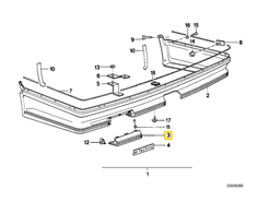 Originalus BMW E24 628CSi 633CSi 635CSi M6 M635CSi kupė vožtuvas 51121935580