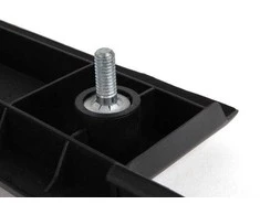 Originalus BMW e30 (84-88) smūgio juosta priekinis bamperis kairysis vairuotojo OEM 51111904685