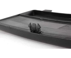 Originalus BMW E34 valstybinio numerio ženklo šalinimo skydelio apdailos dangtelis juodas 51111978089 NAUJAS