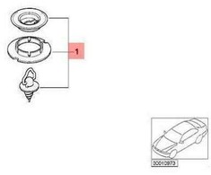 Originalūs BMW E36 Cabrio Kompaktiškas Kupė Sedanas Grindų Kilimėliai Užraktas OEM 51478146826
