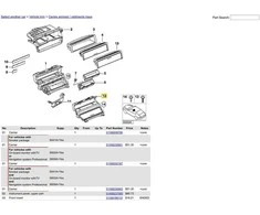 ORIGINALUS BMW E46 3 serijos 18mm NAV HVAC klimato kontrolės perkėlimo įrenginys - dešinėje pusėje