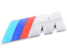 Originalus BMW E60 E61N E63 E64 variklio dangčio M emblema ženklelis OEM 11617835835