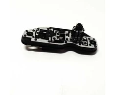 Originalus BMW E70 E70N lemputės laikiklis galinių žibintų šoniniam paneliui dešinėje OEM 63217262574