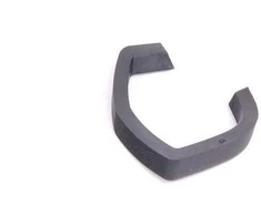Originalus BMW E85 Roadster dešinės pusės apdailos panelės ritinio baro galinis žiedas OEM 51437906676