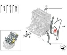 Originalus BMW I01 Mega City Vehicle Guide rail OEM 11318524835