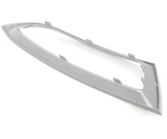 Originalus BMW Z4 E89 kabrioletas juodas sidabro apdaila groteles kairė OEM 51117203847