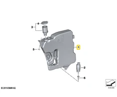 Bmw Z4 G29 Priekinio Stiklo Plovimo Skysčio Rezervuaras Originalus 61669478613