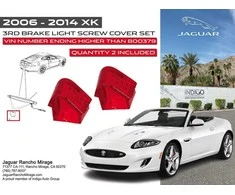 Originalus gamyklinis OEM Jaguar XK varžto dangtelio rinkinys, dalies numeris - C2P4108/ C2P4107