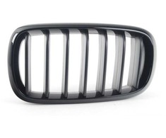 Originalus M Sport priekinis bamperis dešinysis centrinis groteles juodas blizgus BMW X5 X6 F15 16 14-