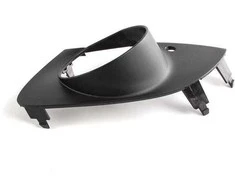 ORIGINALUS OEM BMW 7 serijos E65 E66 LCI priekinio bamperio rūko žibinto dangtelis kairėje 2006-2008
