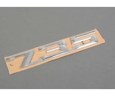 ORIGINALUS OEM BMW E23 Galinės bagažinės dangčio 735 Emblema Ženklelis Logotipas 51141869986 Naujas