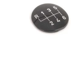 ORIGINALUS OEM BMW E31 E34 E38 6-Pavarų Perjungimo Svirties Rankena Emblema OEM 25111221622