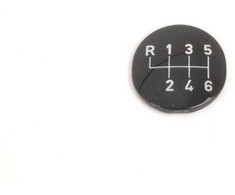 ORIGINALUS OEM BMW E31 E34 E38 6-Pavarų Perjungimo Svirties Rankena Emblema OEM 25111221622