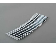 ORIGINALUS OEM BMW E9 kupė variklio dangčio grotelės ventiliacijos chromuota grotelė dešinė 51131827282